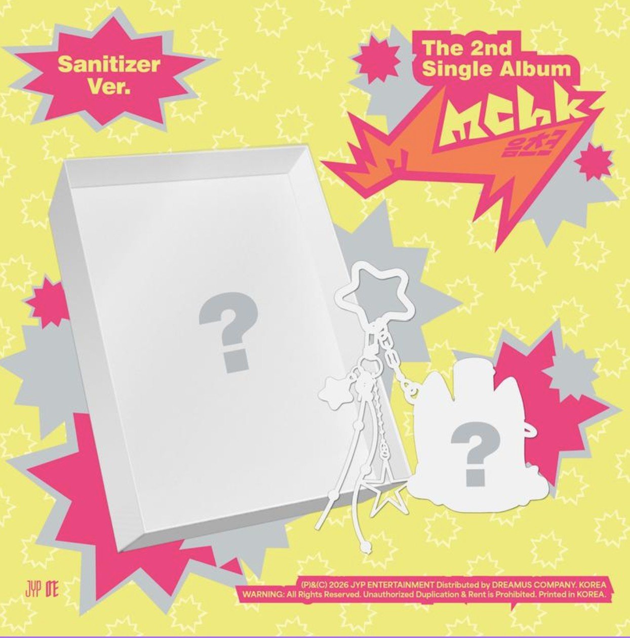 [Pre-Order] 2nd Single ALBUM Mmchk (Sanitizer Ver.)