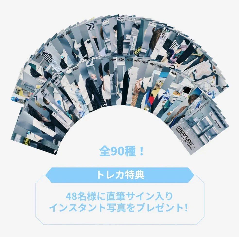 [Pre - Order] RANDOM TRADING CARD / Stray Kids『World Tour <RUN IT JAPAN>』