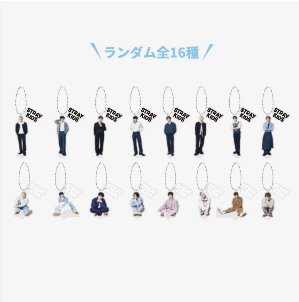 [Pre - Order] RANDOM MINI ACRYLIC STAND CHARM / Stray Kids『World Tour <RUN IT JAPAN>』