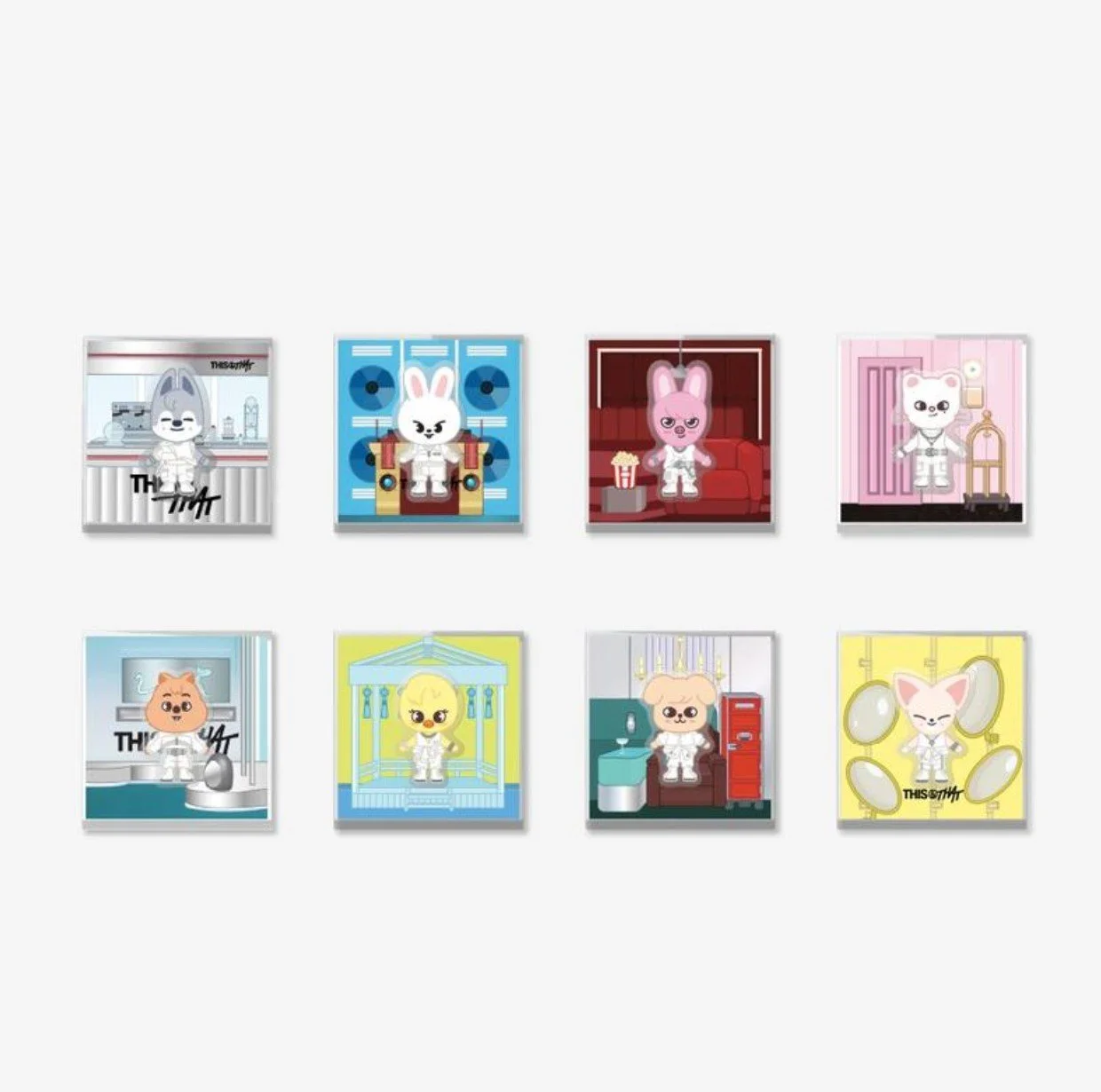 [Pre-Order] SKZOO SPINNING MAGNET - THIS & THAT