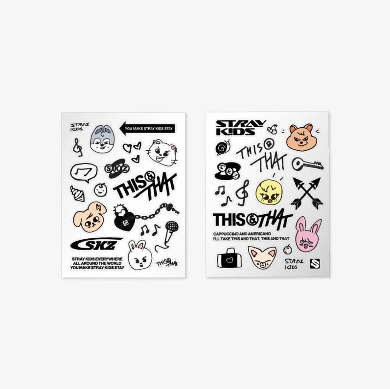 [Pre-Order] TATTOO STICKER - THIS & THAT