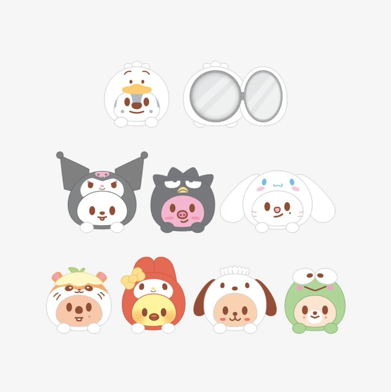 [Pre-Order] PLUSH MIRROR - SKZOO X SANRIO CHARACTERS