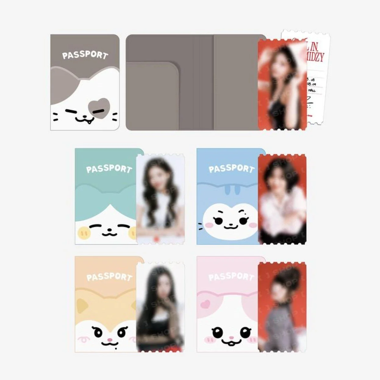 [Pre-Order] TWINZY PASSPORT COVER SET - ALL IN, MIDZY