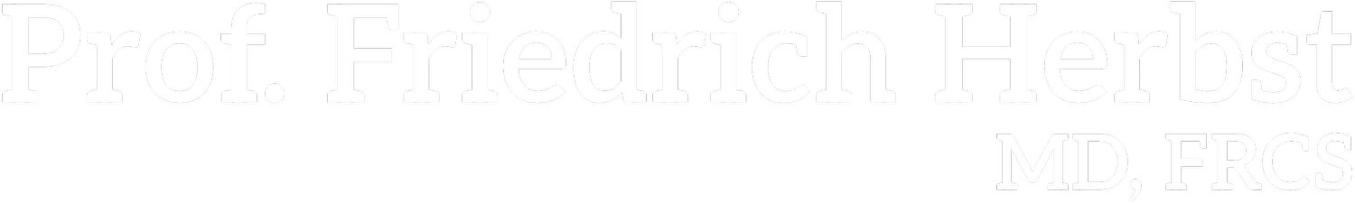 Prof. Friedrich Herbst, MD, FRCS