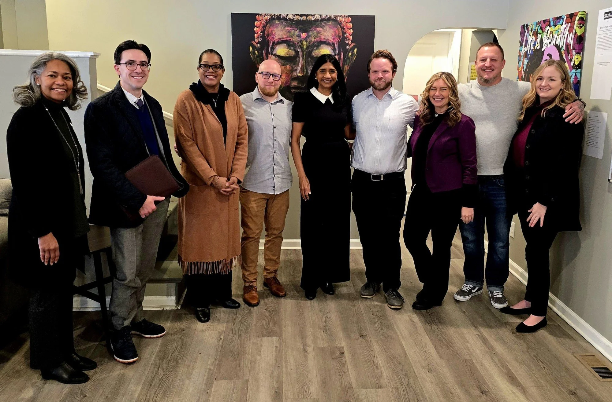 Group picture at Humble Beginnings Recovery