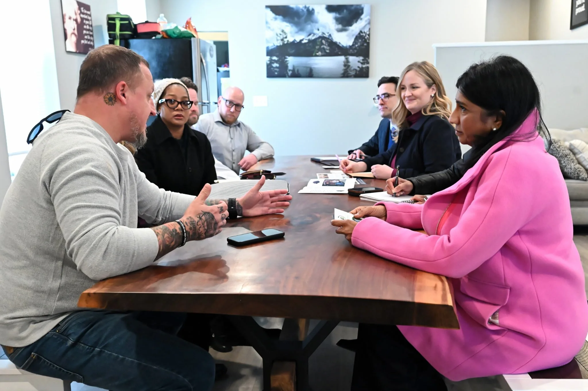 Maryland Assistant Governor Visit and Discussion