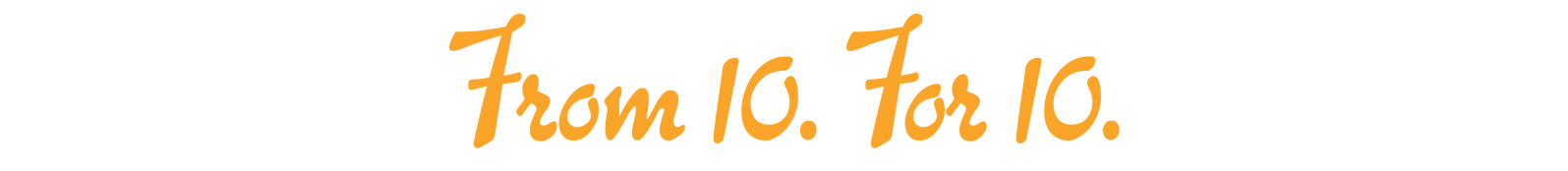 Ms. Gerrie is leadership from 10. For 10.