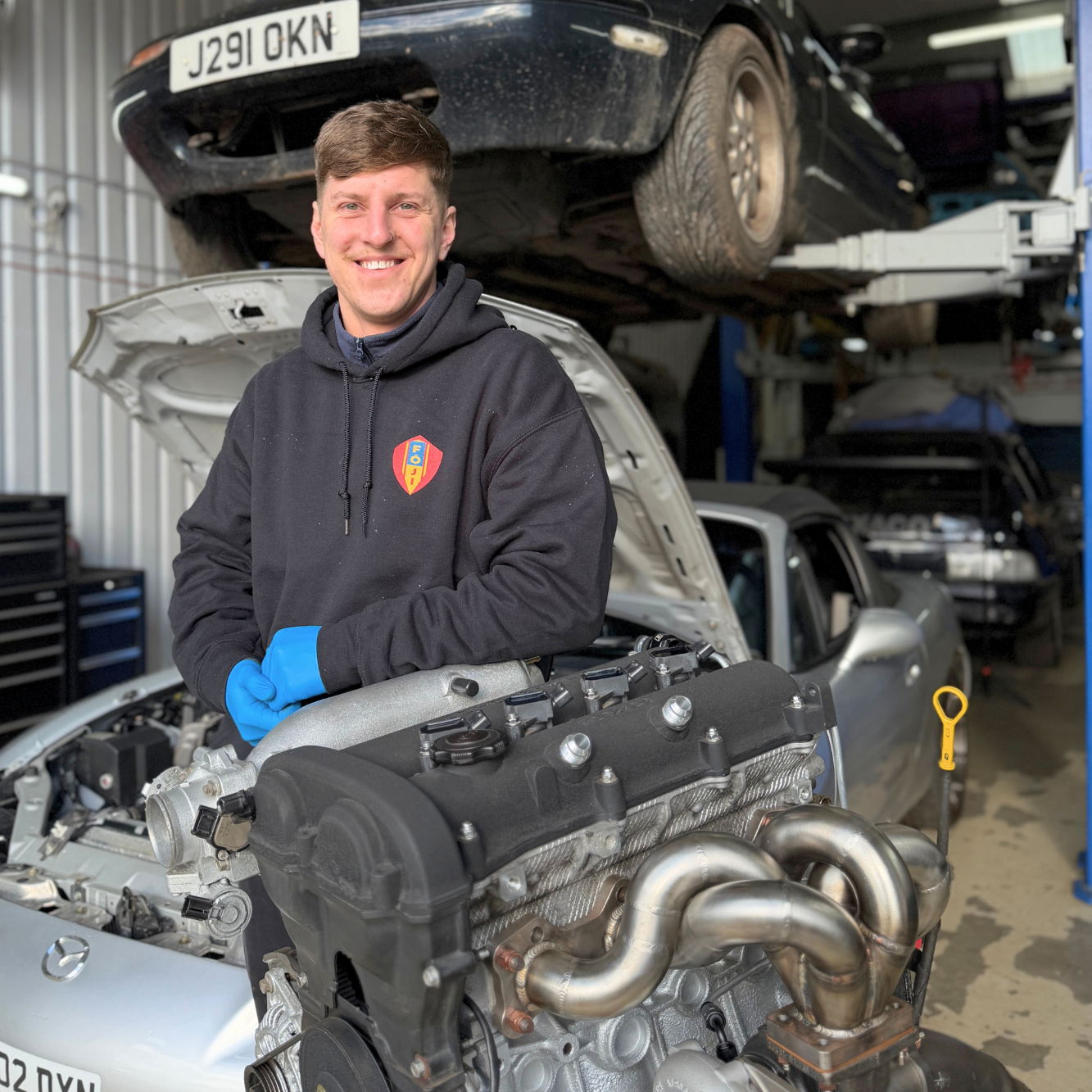A picture of William Berry an employee at Foji Raceworks