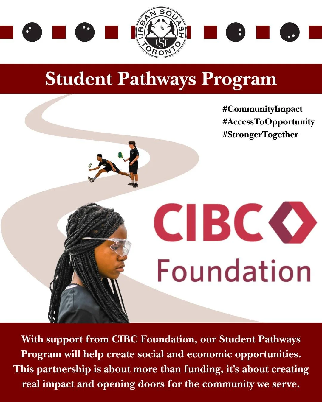 We&rsquo;re proud to be supported by CIBC Foundation, our community impact partner ❤️