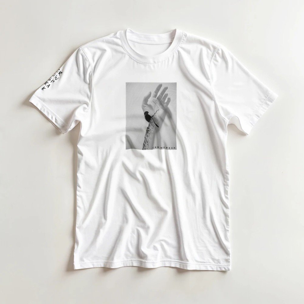 servants of flesh | White Heavyweight Unisex Crewneck T-shirt | Gildan® 5000