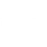 Het logo van Diageo op een zwarte achtergrond.