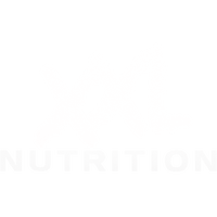 Logo van XXL Nutrition in zwart-wit met de tekst 'XXL NUTRITION'.