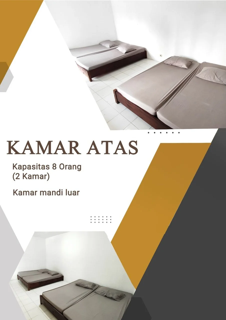 Fasilitas Kamar Vila Narwastu Pacet Mojokerto Untuk Retreat, Gathering, LDKS, LDKM. Sewa venue murah di Pacet dengan kapasitas besar