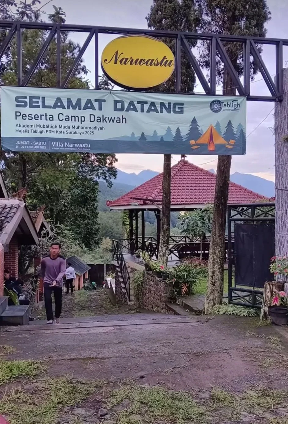 Retret, LDKS di Pacet Vila Narwastu