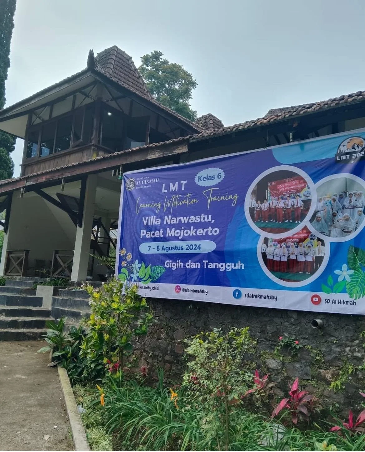 Retret, LDKS di Pacet Vila Narwastu