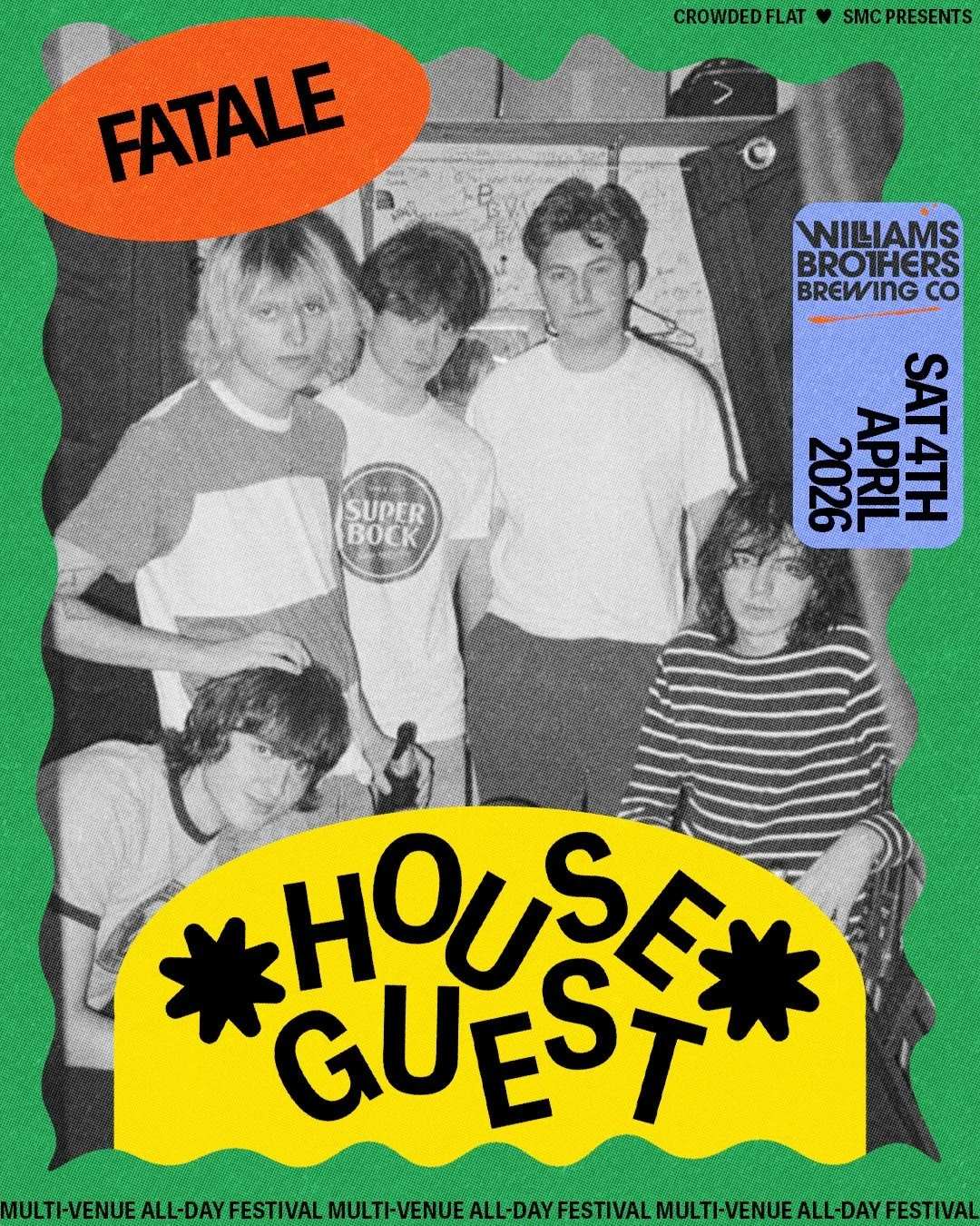 ✪ House Guest x Fatale ✪

As an early Valentines present for you all, Fatale will join many other magical bands as a part of @houseguestfest on Saturday the 4th of April. 

Many thanks to all those involved for getting us along to sonically educate S
