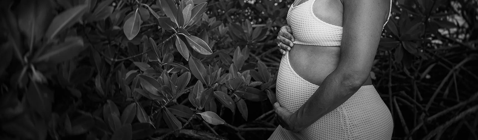 Baby bump and nature Photography