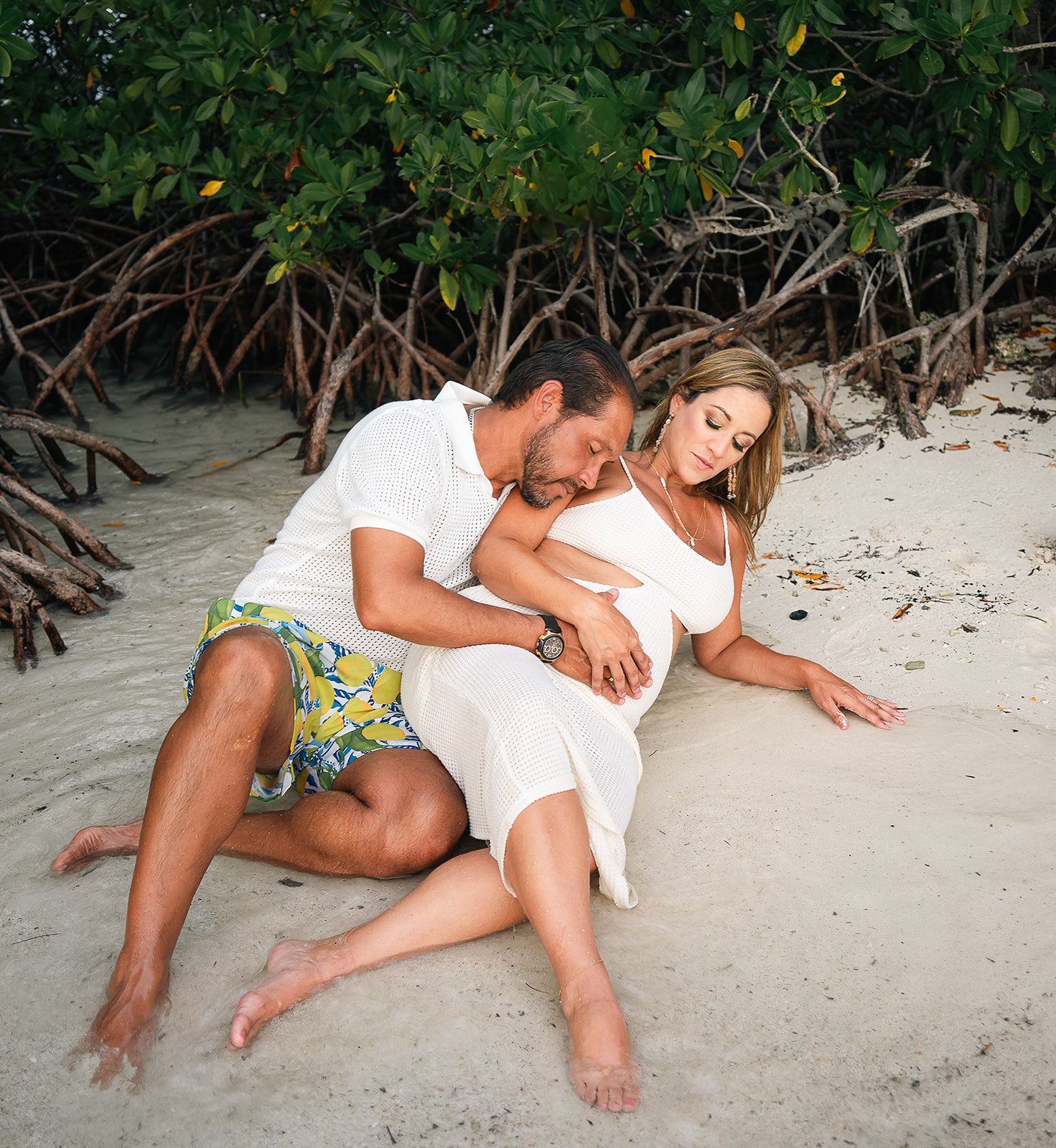 Couple Photoshoot At Beach