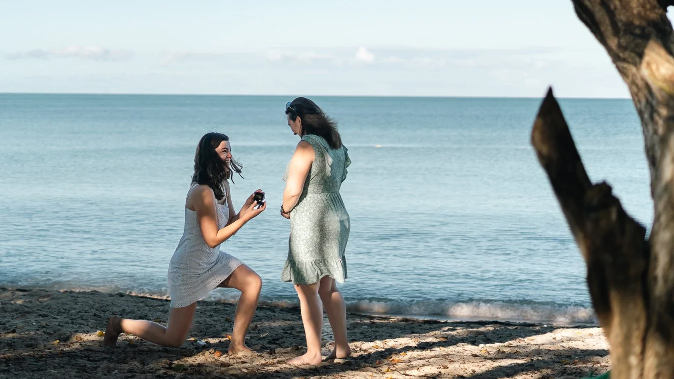 An Unforgettable Marriage Proposal at Buye Beach, Cabo Rojo, Puerto Rico.