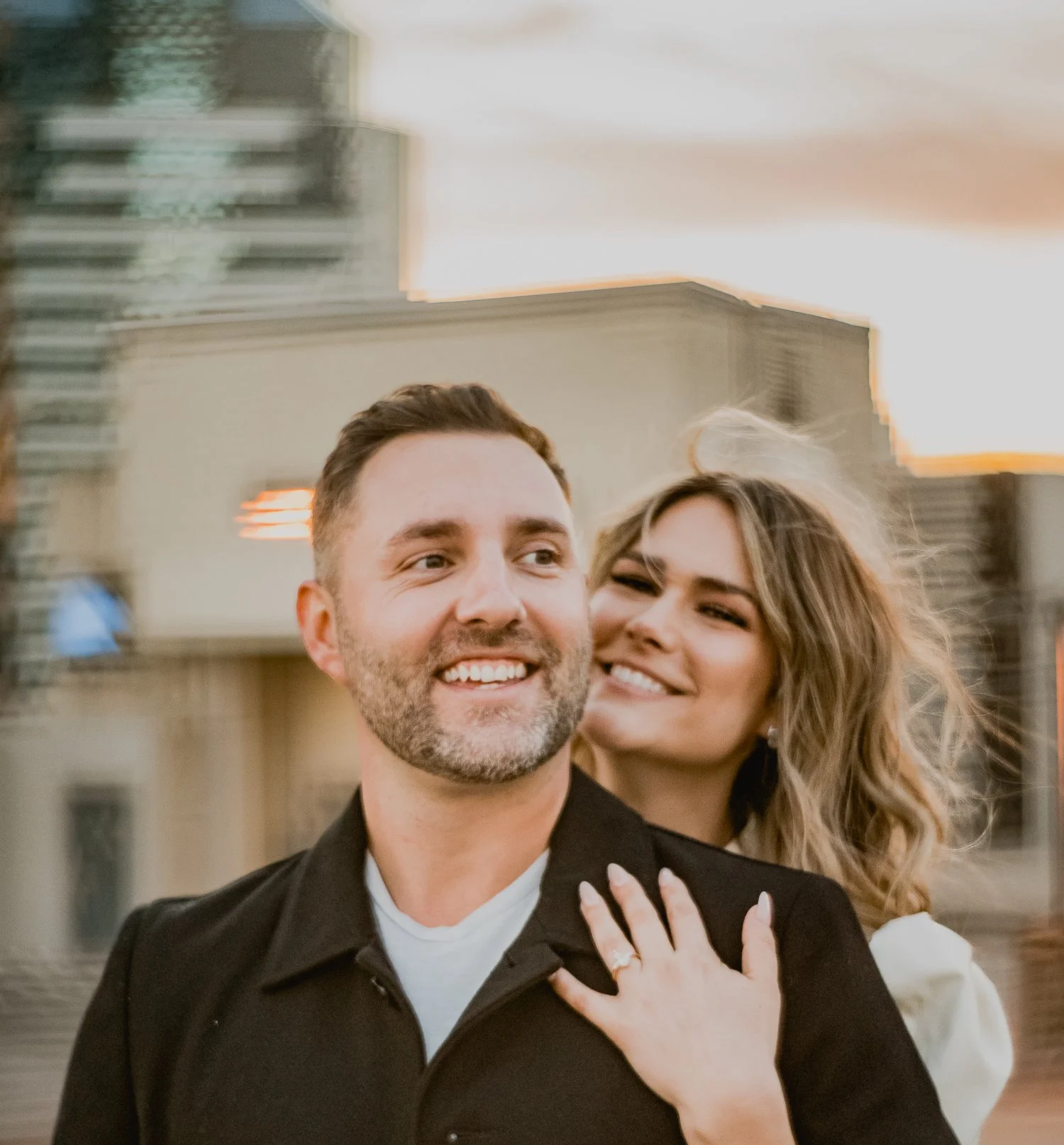 Downtown Engagement Photos