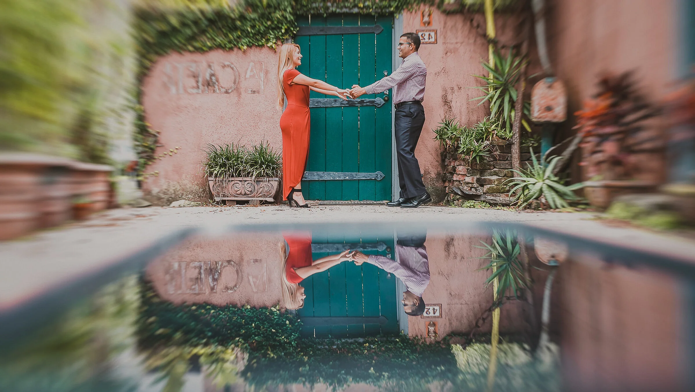 Creative Of St Augustine couple by Karen Fabiola Photo
