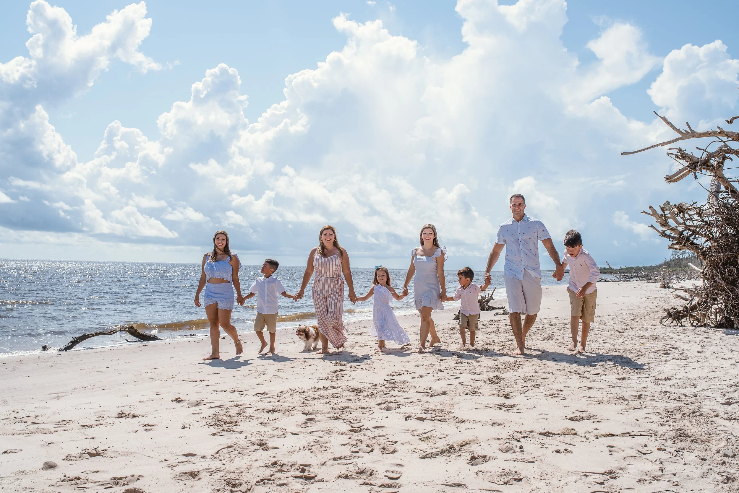 Family Photoshoot At Beach