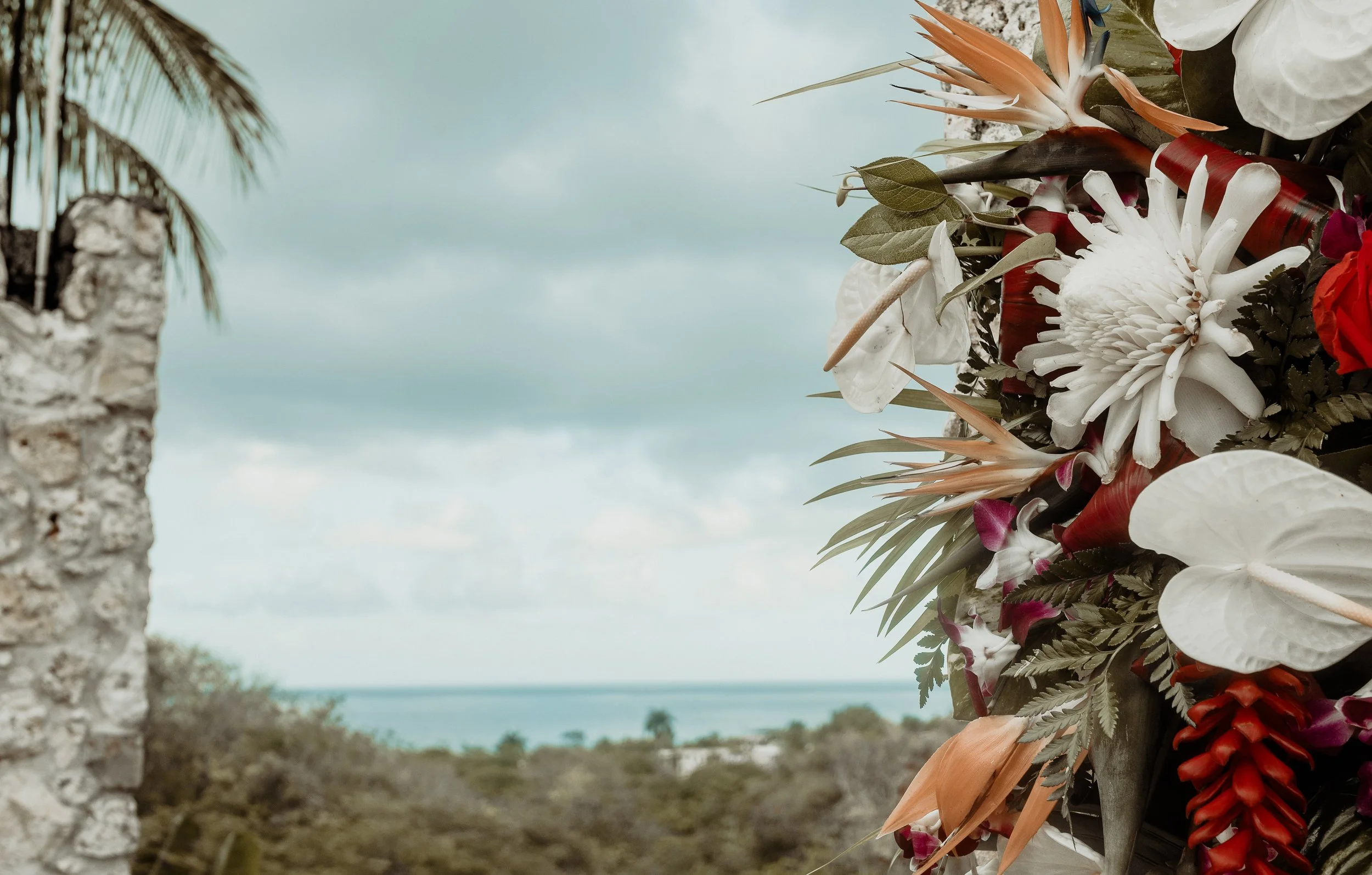 Romantic elopement couple session in Cabo Rojo Puerto Rico captured by Karen Fabiola Photo