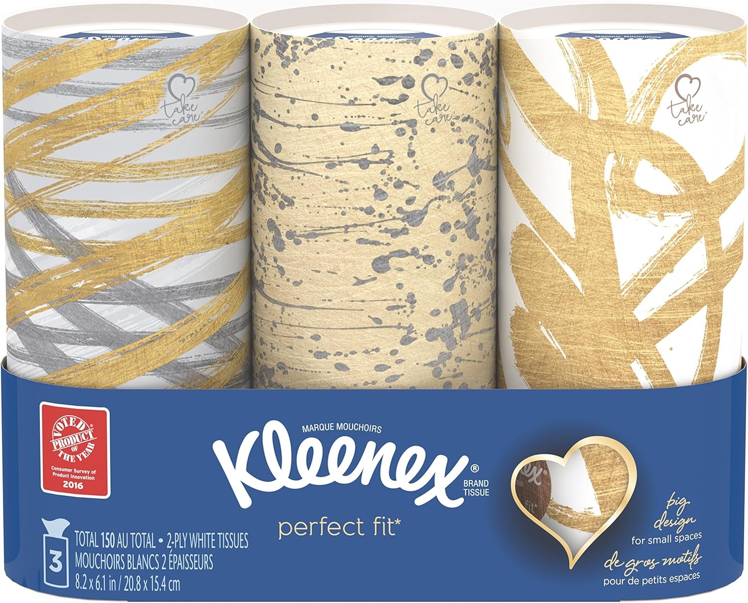 Kleenex Perfect Fit, 3 ct