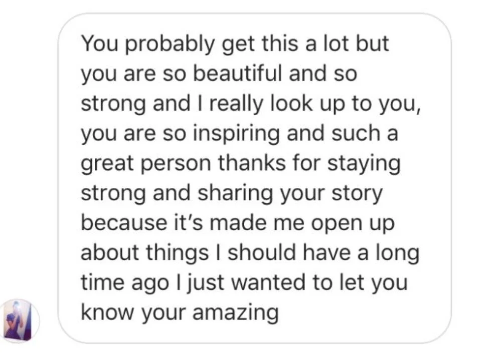 Beautiful and Strong testimonial