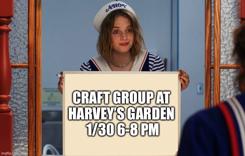 Syracrafts at Harvey's Garden