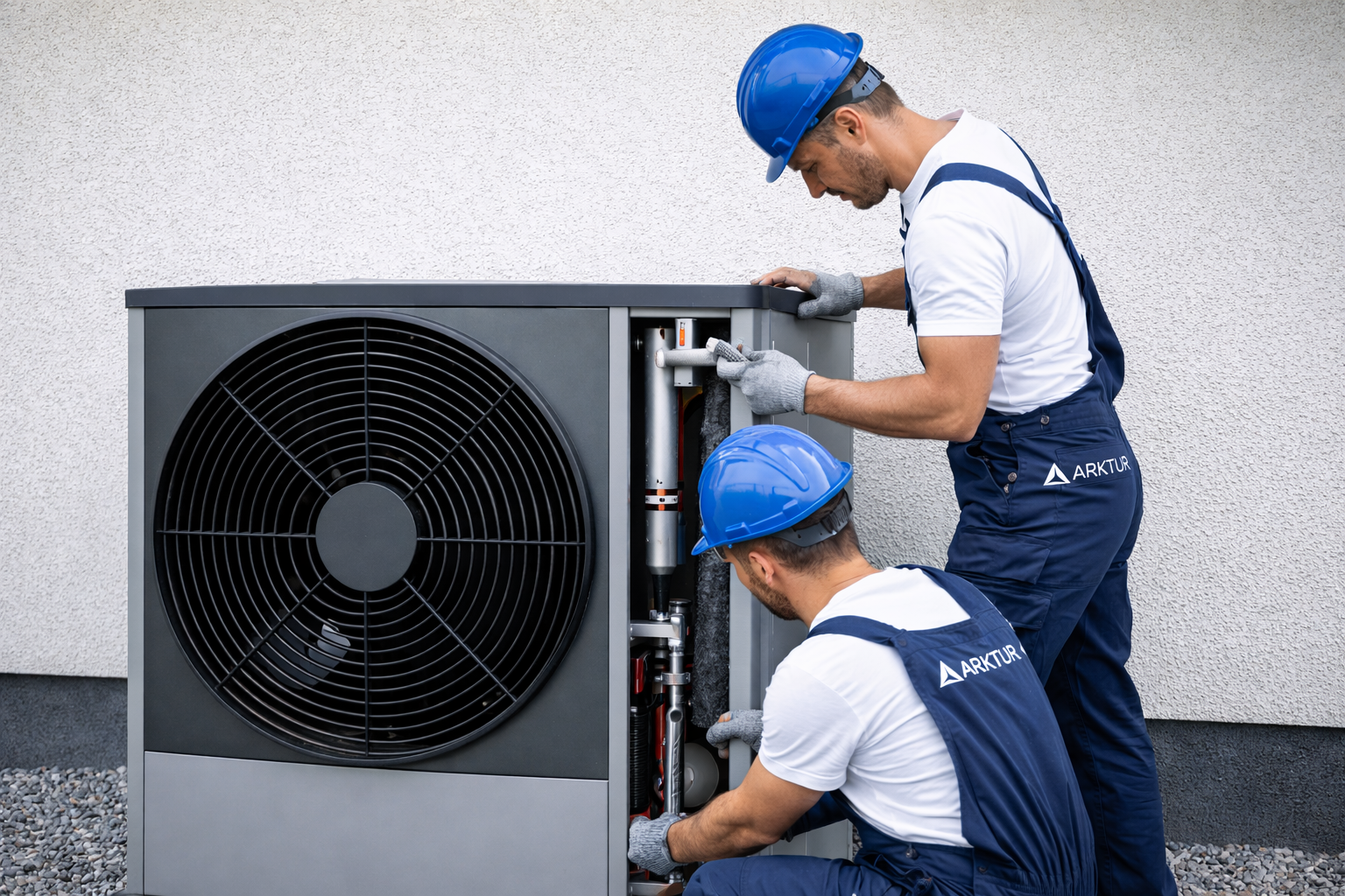 Moderne Wärmepumpen