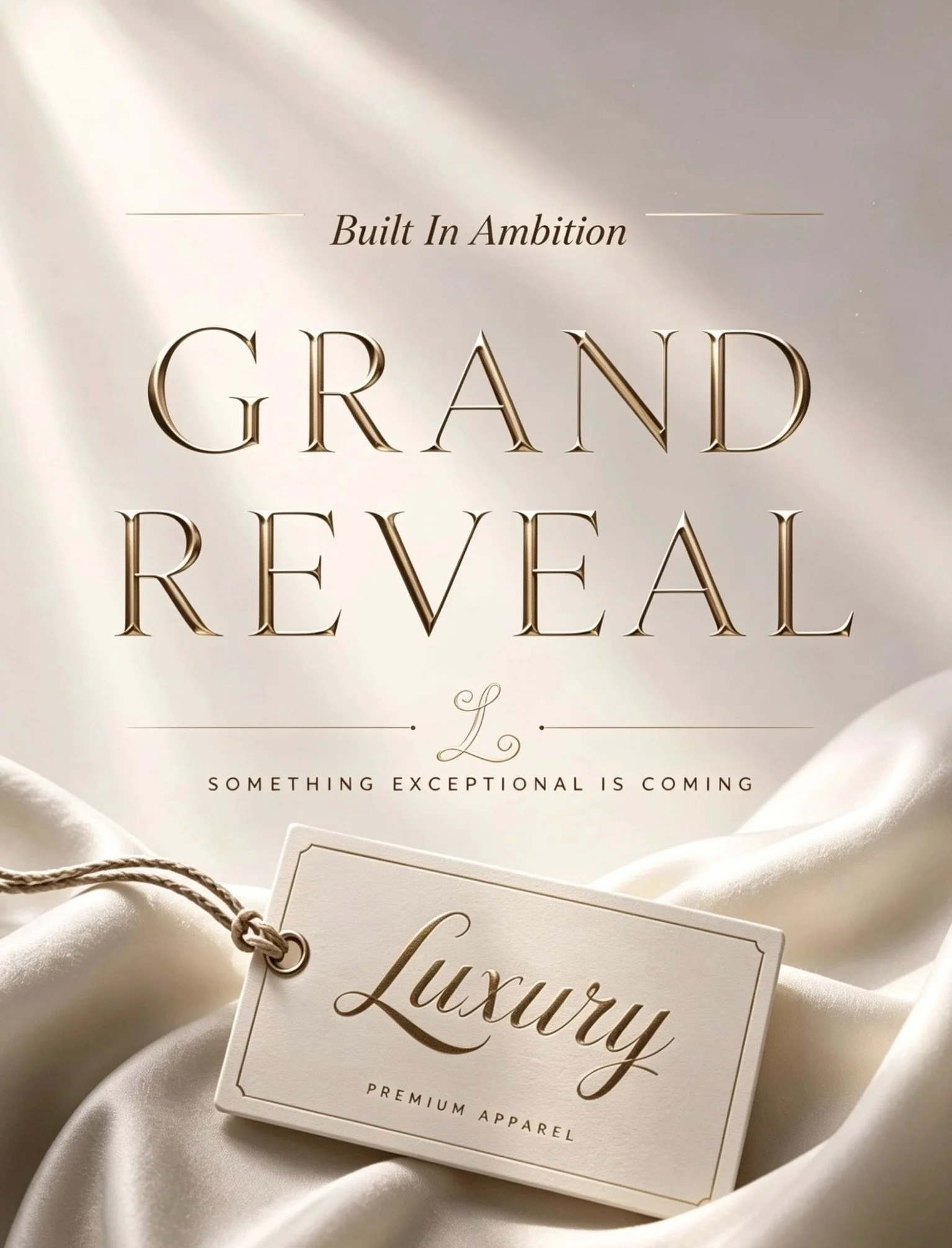 Something new is coming 👀&hellip;&hellip;&hellip;..
#rebrand #luxury #fashiongram #premuim