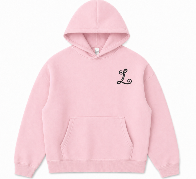 Baby Pink Lux Hoodie
