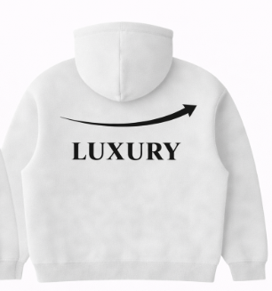 White Lux Hoodie(Not In Stock !!!!!)