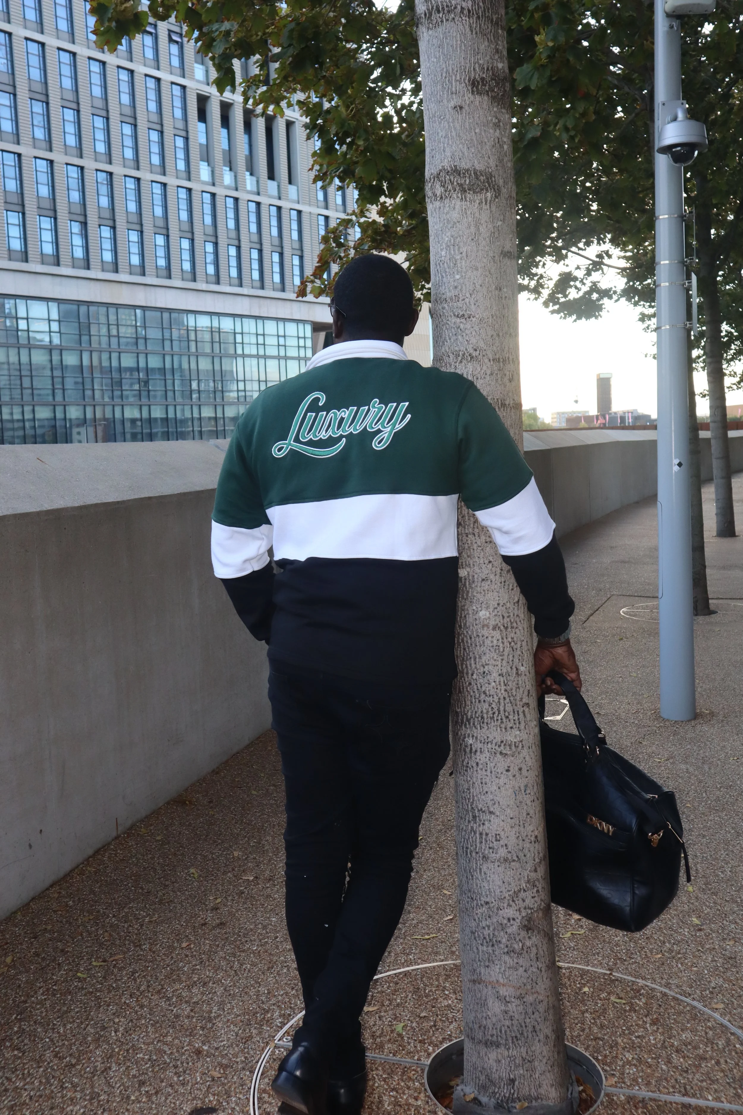 Luxury Rugby Polo: Emerald Green Edition