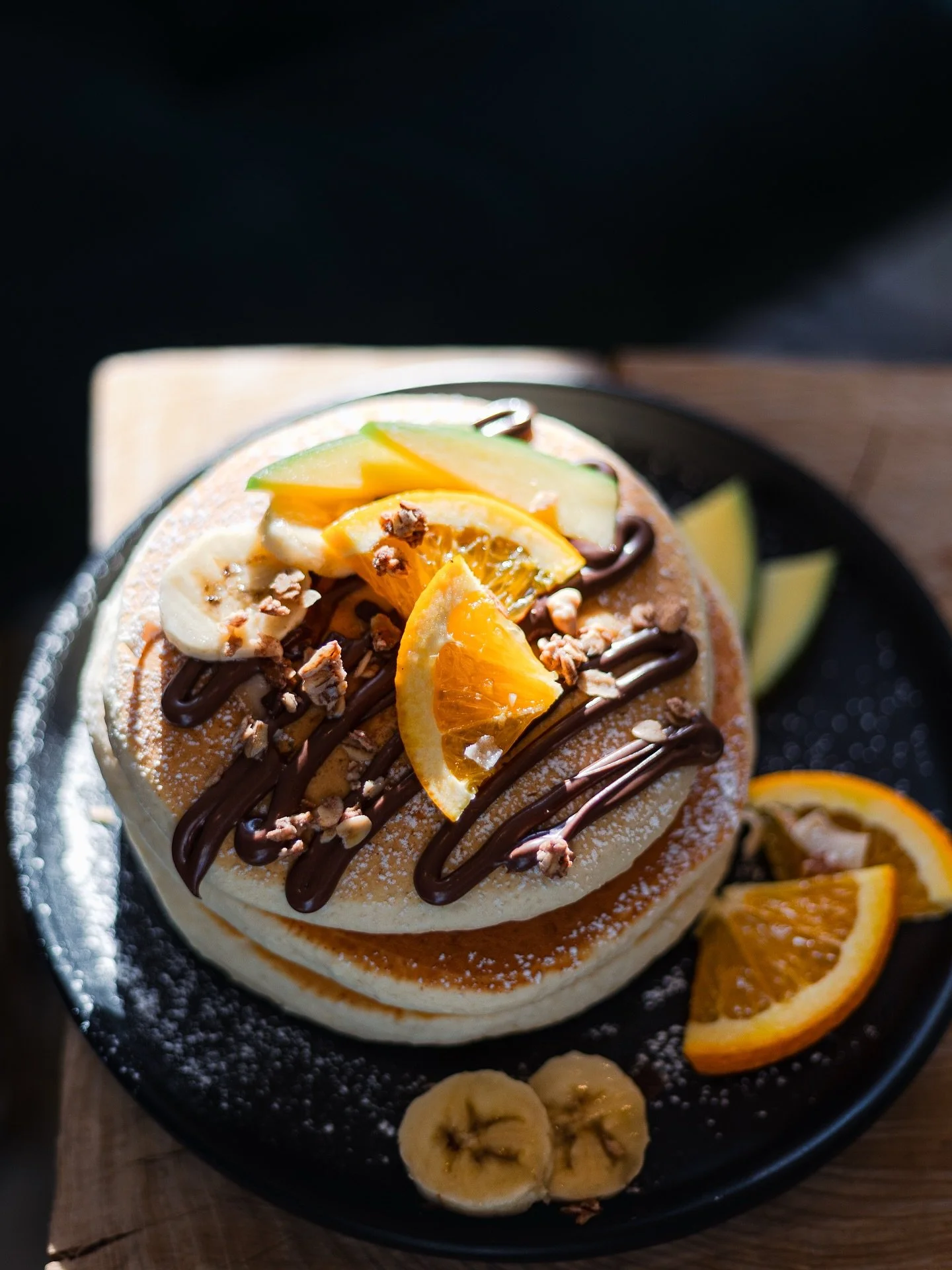 Gute Bilder entstehen nicht zuf&auml;llig &ndash; sie entstehen aus einem guten Investment. #foodlover #pancakes #salat