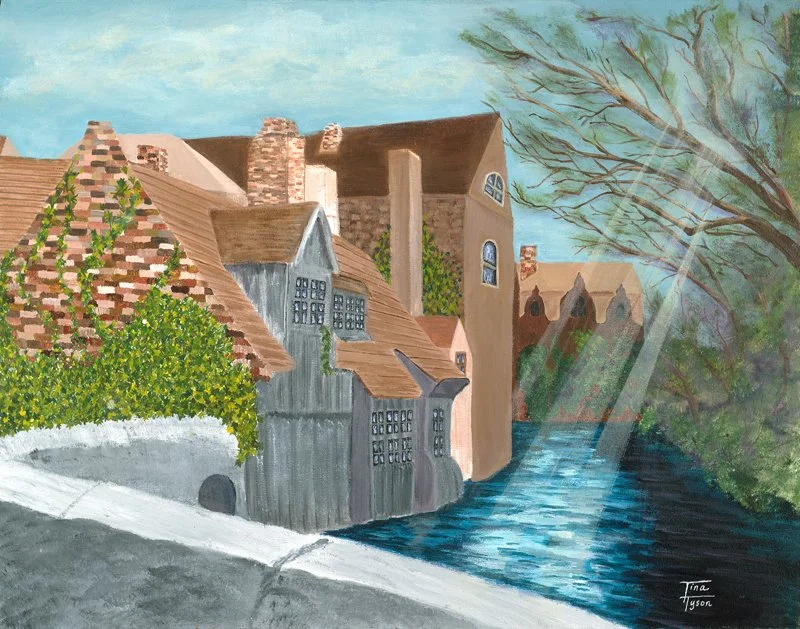 Bruges Canal (Giclée Reproduction)