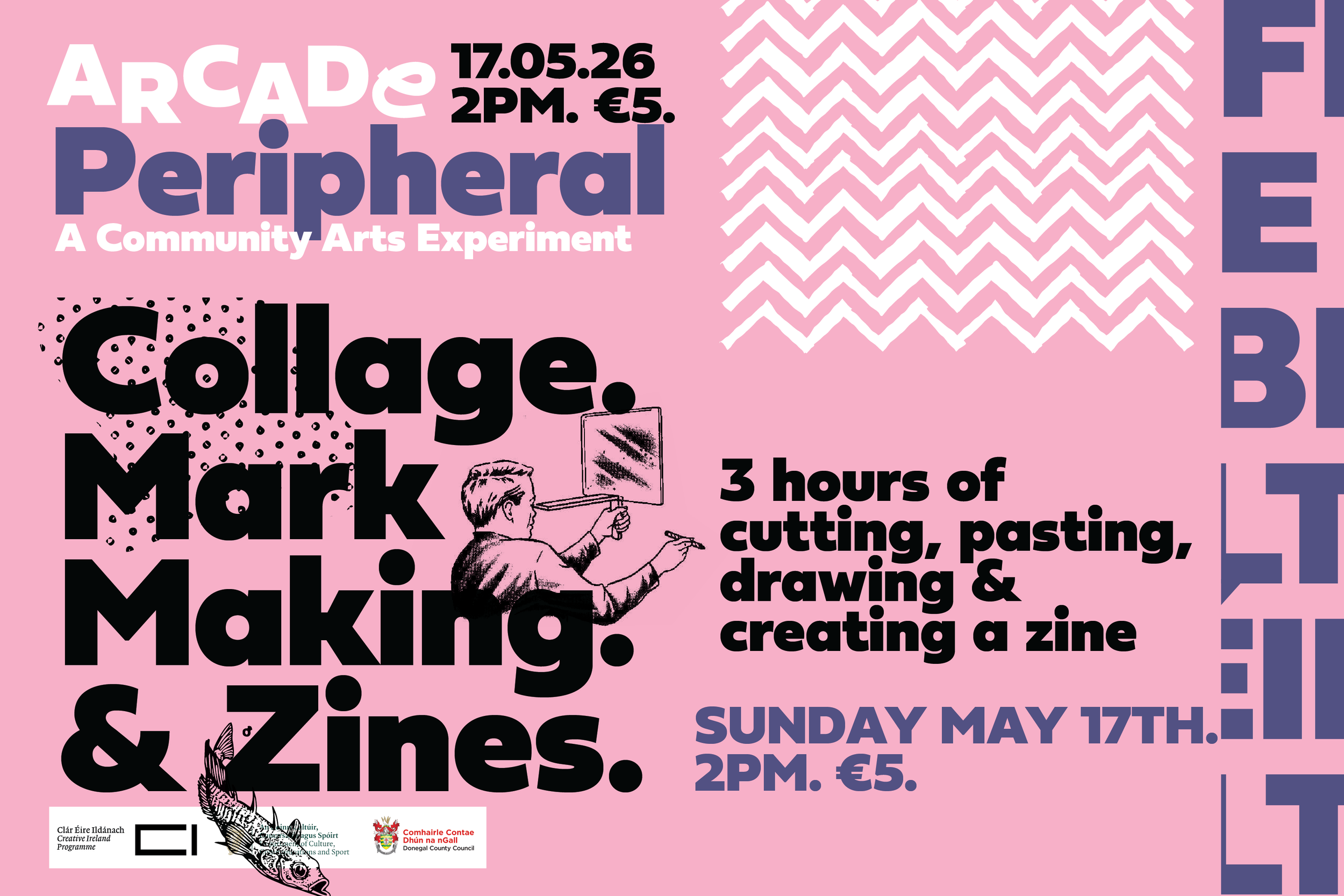 Collage. Mark Making. & Zines.