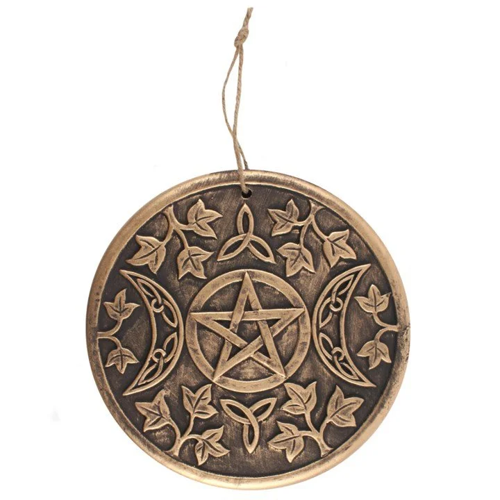 Triple Goddess Moon Plaque