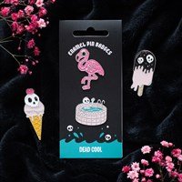 Dead Cool Enamel Pin Set
