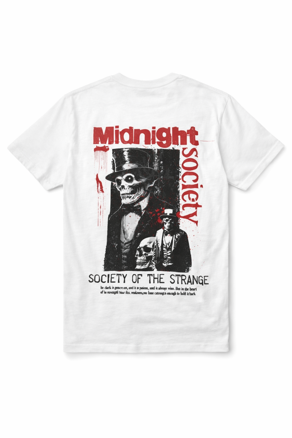 Midnight Society Skeleton Graphic Tee