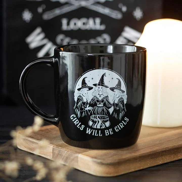 Girls Will Be Girls Witch Mug