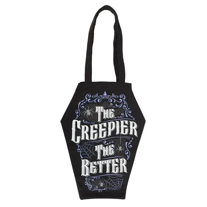 Creepy Coffin Tote Bag