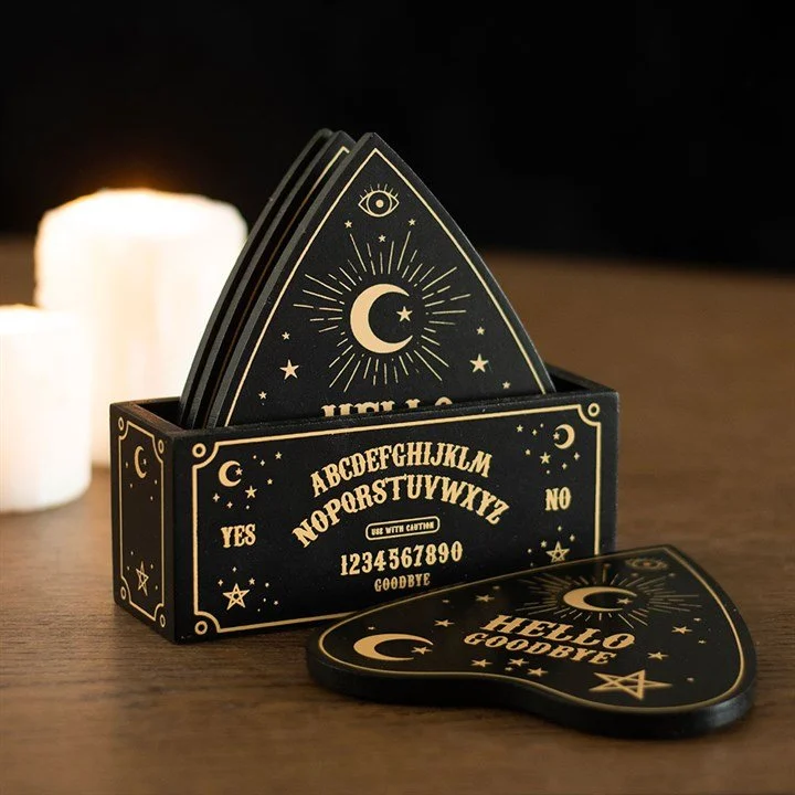 Mystical Ouija Board Coaster Set