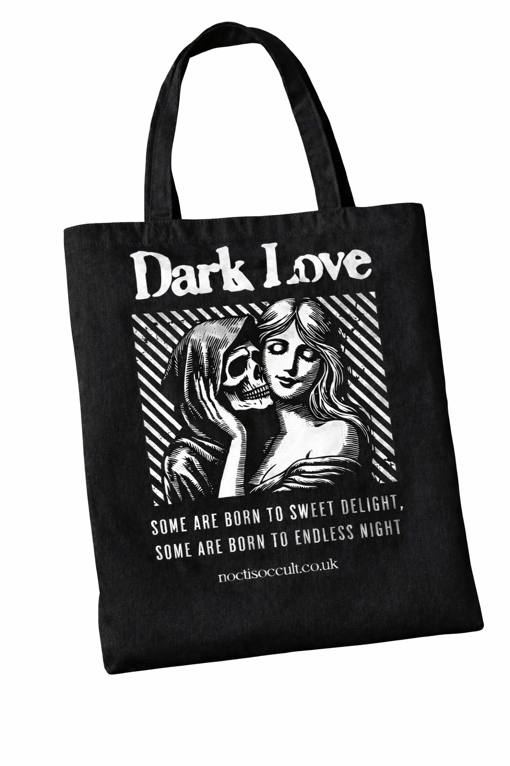 'Dark Love' Gothic Art Tote Bag