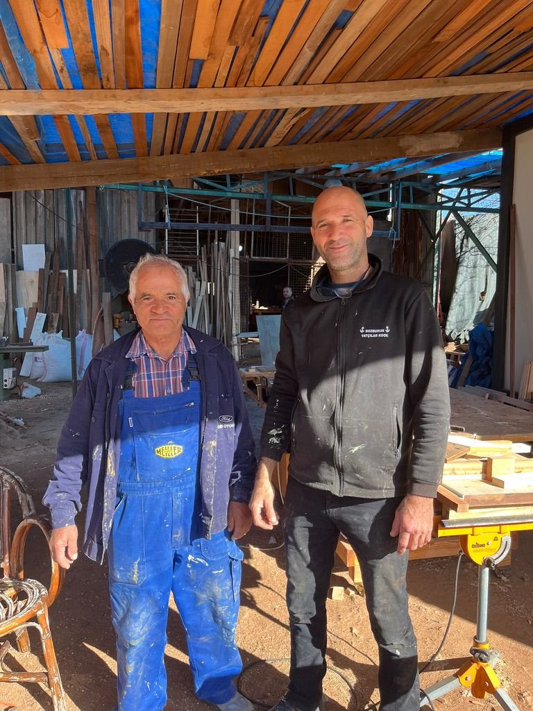 Father and son Kaygusuz 75 years of boat building experience