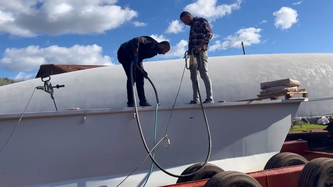 Vibrated to fill all voids