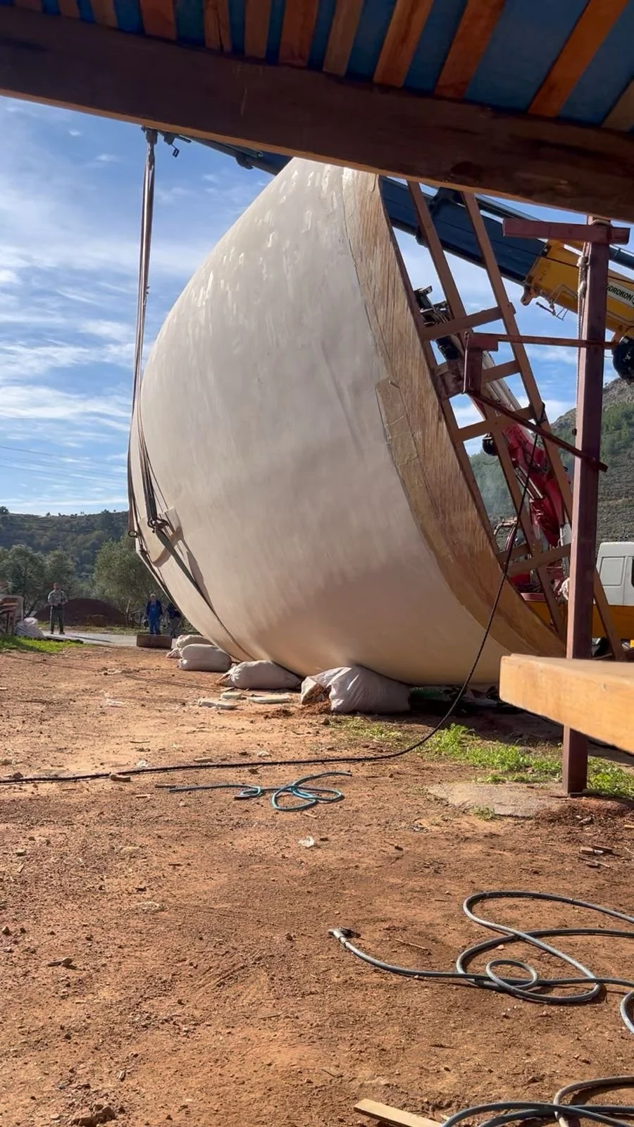 Final turning accomplished.