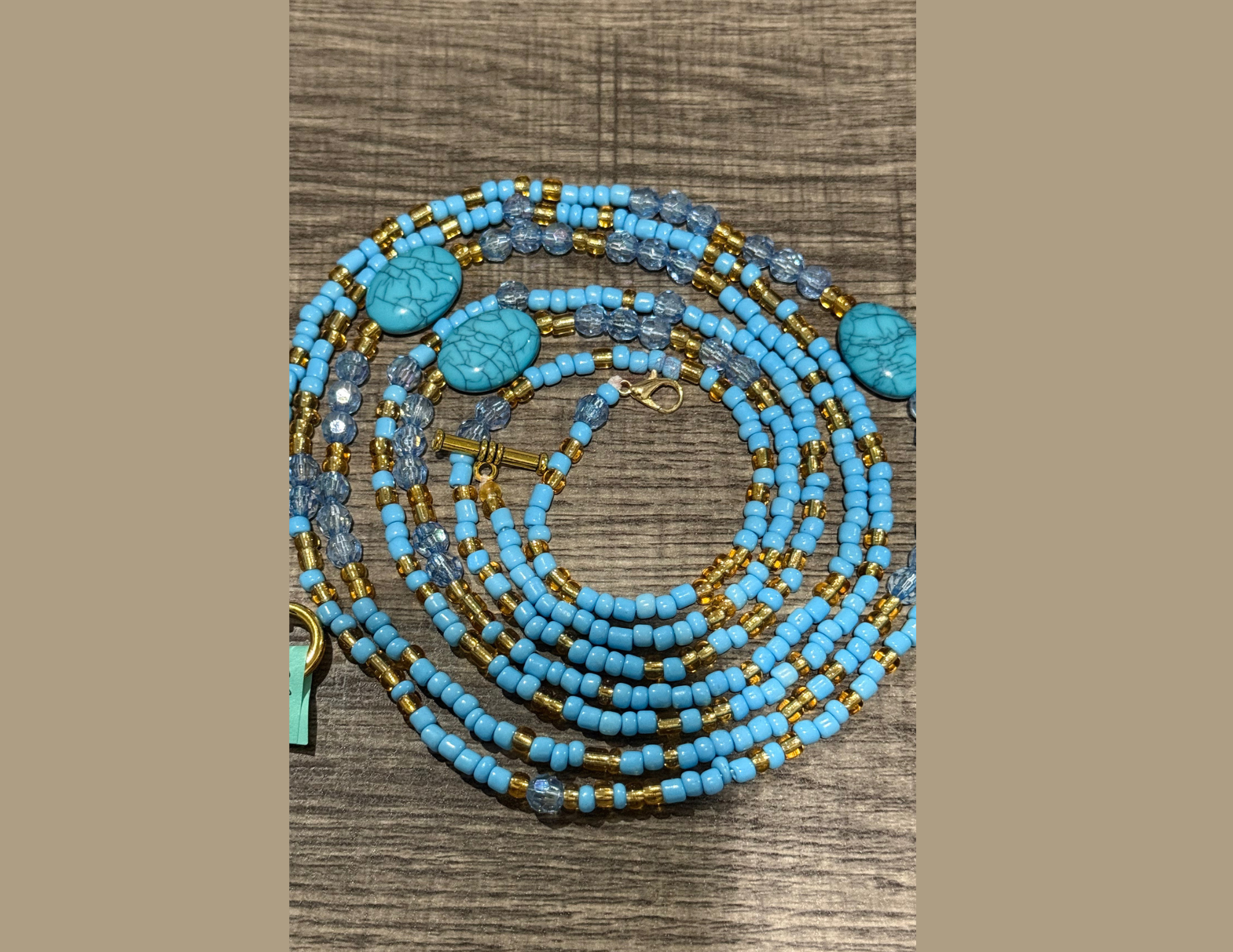Ocean Sunrise  Waist Beads
