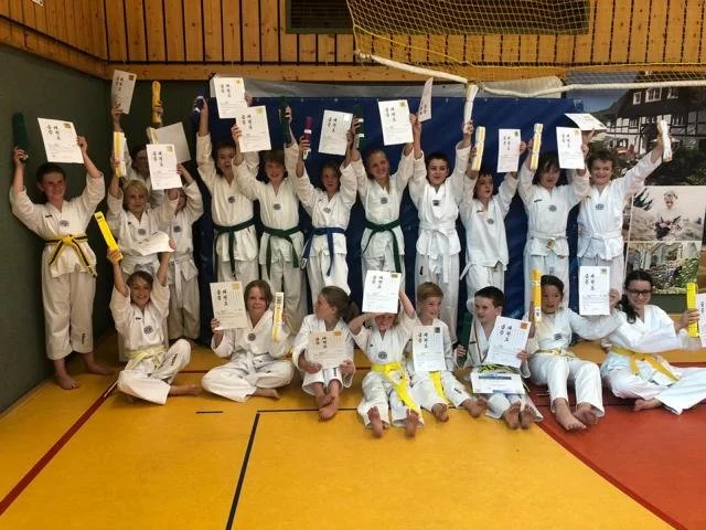 Gürtelprüfung des Taekwondo-Sport-Letmathe 2000 e.V.